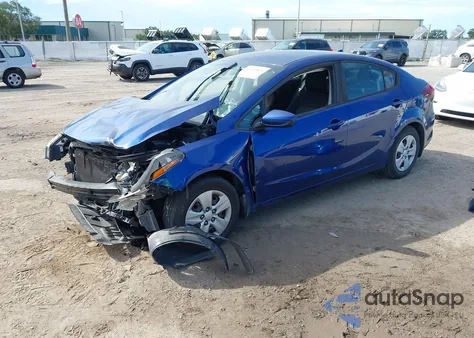 2018 Kia Forte Lx из США, поврежденный, VIN 3KPFK4A72JE236052